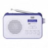 Radio Digitale Portatile DAB DAB+ FM RDS AUX-IN Trevi DAB 7F92 R Blu