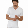 T-shirt uomo in cotone scollo a v profondo Club88 410075