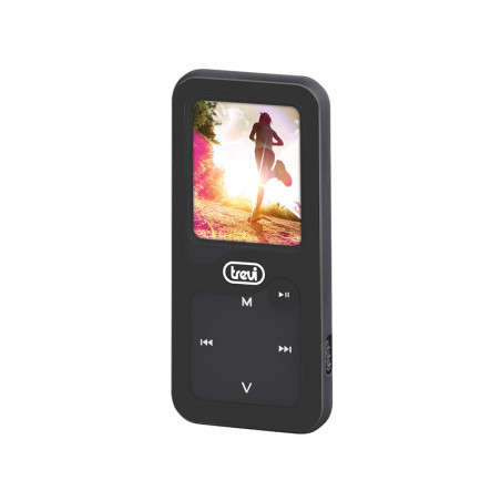 Lettore Mp3 Portatile con Micro SD 8GB Bluetooth Trevi MPV 1780 SB Nero