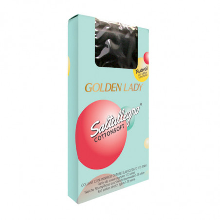 GOLDEN LADY SALTALLEGRO COTTONSOFT COLLANT BAMBINA IN COTONE ELASTICIZZATO