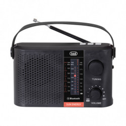 Radio Portatile a Energia Solare Bluetooth USB Micro SD TWS Trevi RA 7F25 BT