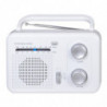 Radio Portatile 2 Bande AM FM Trevi RA 7F64 Bianco